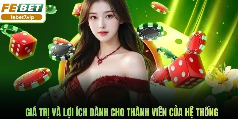 Giá trị và lợi ích dành cho thành viên của hệ thống